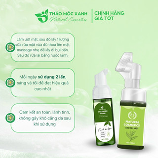 Sữa Rửa Mặt Thảo Mộc Xanh