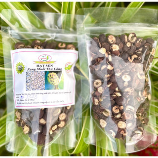 Hạt sen rang muối thủ công , túi 200gr
