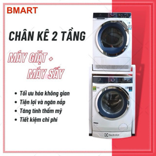 Kệ để Máy giặt, máy sấy 2 tầng, Kệ chất liệu Sơn tĩnh điện không gỉ, (Alo & chát Zalo 0912466388) Giao nhanh 30 phút