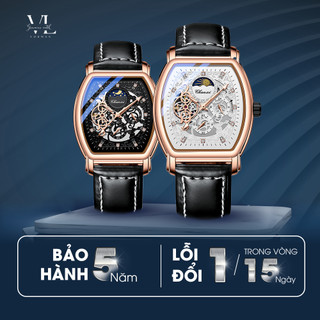Đồng hồ cơ nam chính hãng Chenxi CX8855 sang trọng với dây da cao cấp