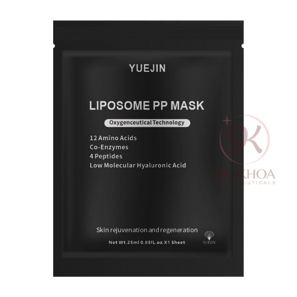 Combo 10 Miếng Mặt nạ Yuejin Liposome PP Mask Dưỡng Da Căng Bóng (10x25ml)