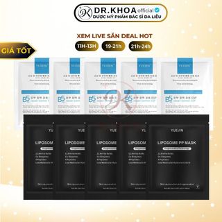 Combo 100m yuejin mặt nạ b5 repair control egf mask cấp ẩm phục hồi da