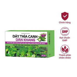✅Dây thìa canh dân khang giảm đường huyết,date mới nhất