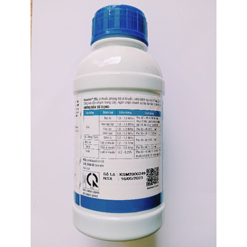 Kasumin 2SL nước xanh 500ml