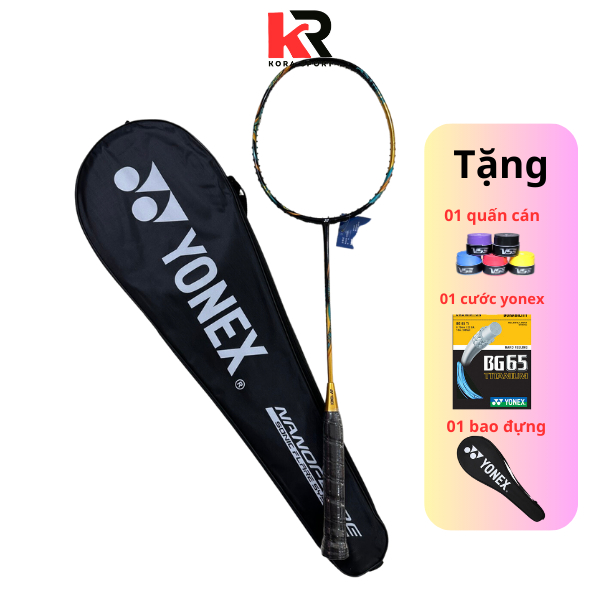 Vợt cầu lông Yonex , vợt cầu lông căng sẵn 10kg phù hợp với người chơi phong trào, trẻ em học sinh - KORA SPORT