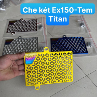 Che két nước nhôm cnc tem titan ex150 exciter 150
