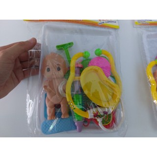 Bộ Đồ chơi bác sĩ cho bé trai gái cao cấp,  BỘ ĐỒ CHƠI MÔ PHỎNG DỤNG CỤ TẬP LÀM BÁC SĨ
