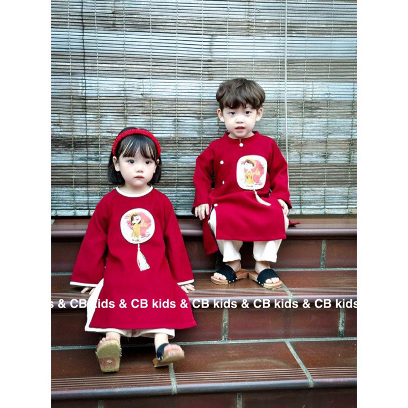 Bộ áo dài cách tân An cho bé trai, bé gái