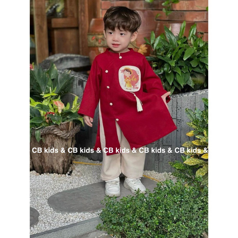 Bộ áo dài cách tân An cho bé trai, bé gái