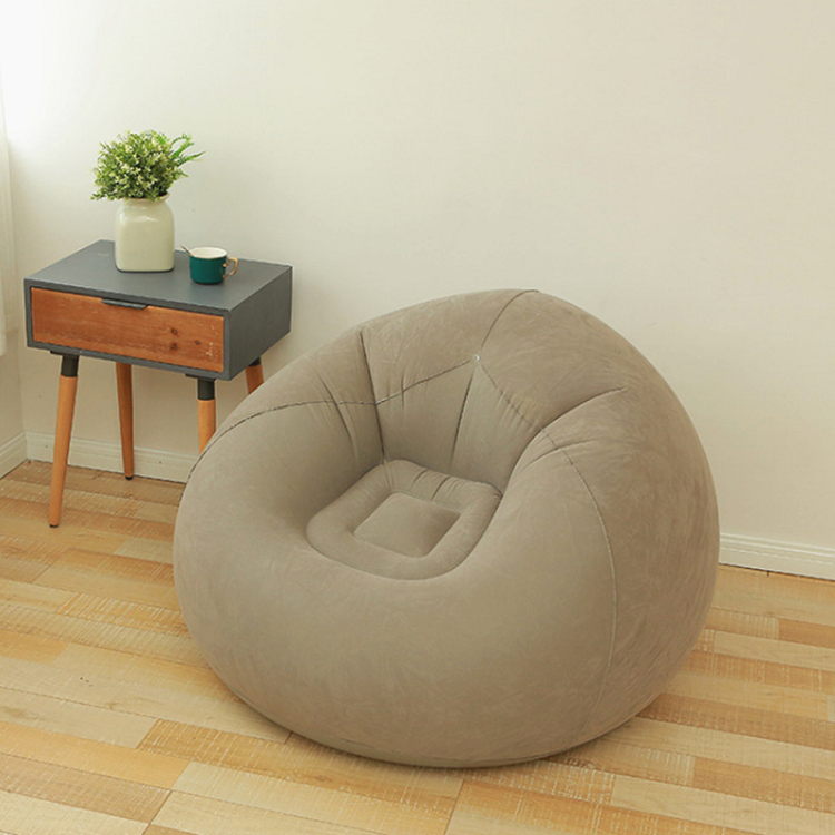 Ghế sofa bơm hơi Senyoubao TH6026 làm bằng chất liệu PVC phủ nhung mềm mại,độ bền cao,không phai màu | BigBuy360 - bigbuy360.vn