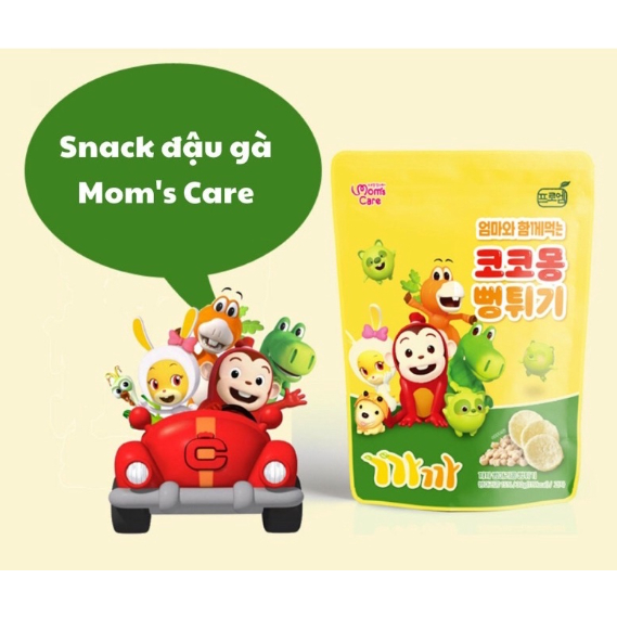 Bánh Snack Đậu Gà Mom's Care 30G Hàn Quốc cho bé date 10/24