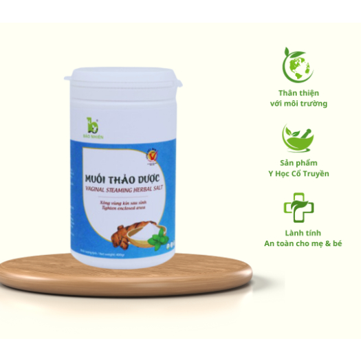 Muối thảo dược xông vùng kín 350gr Bảo Nhiên date 2025