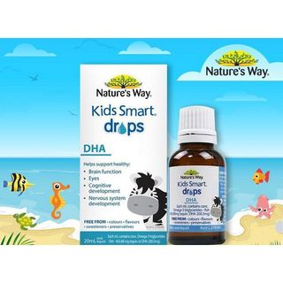 [Chính Hãng] DHA Nature's Way Kids Smart Drops DHA Dạng Giọt 20ml