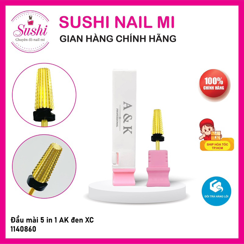 Đầu mài 5 in 1 AK USA - Sushi nail mi