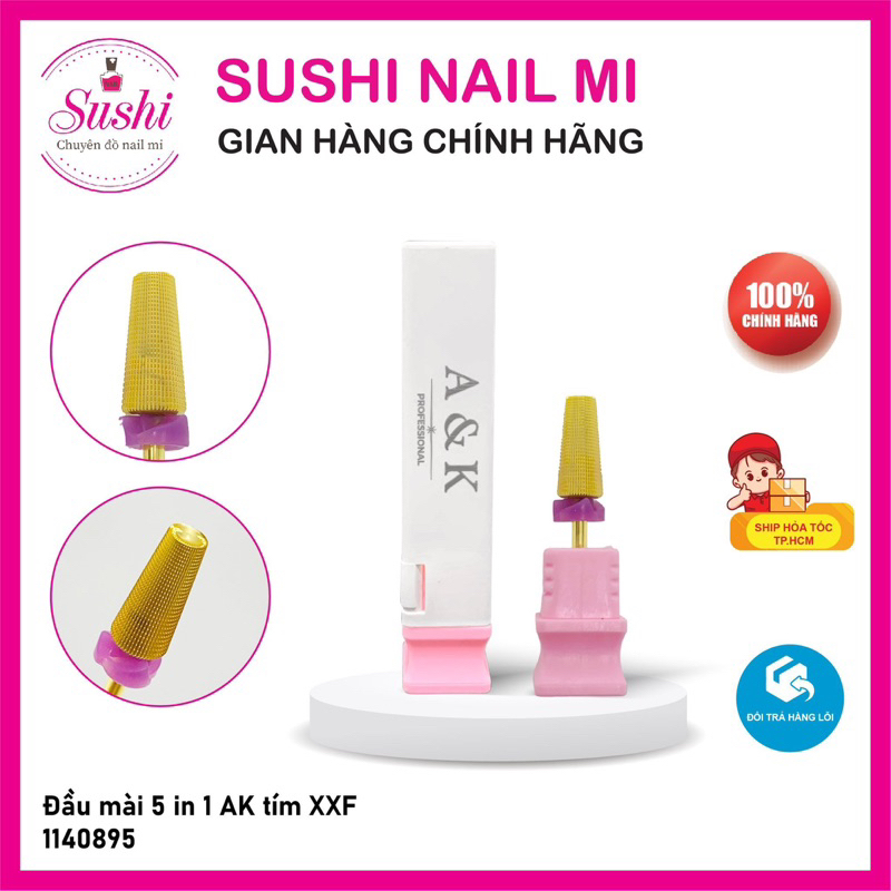 Đầu mài 5 in 1 AK USA - Sushi nail mi