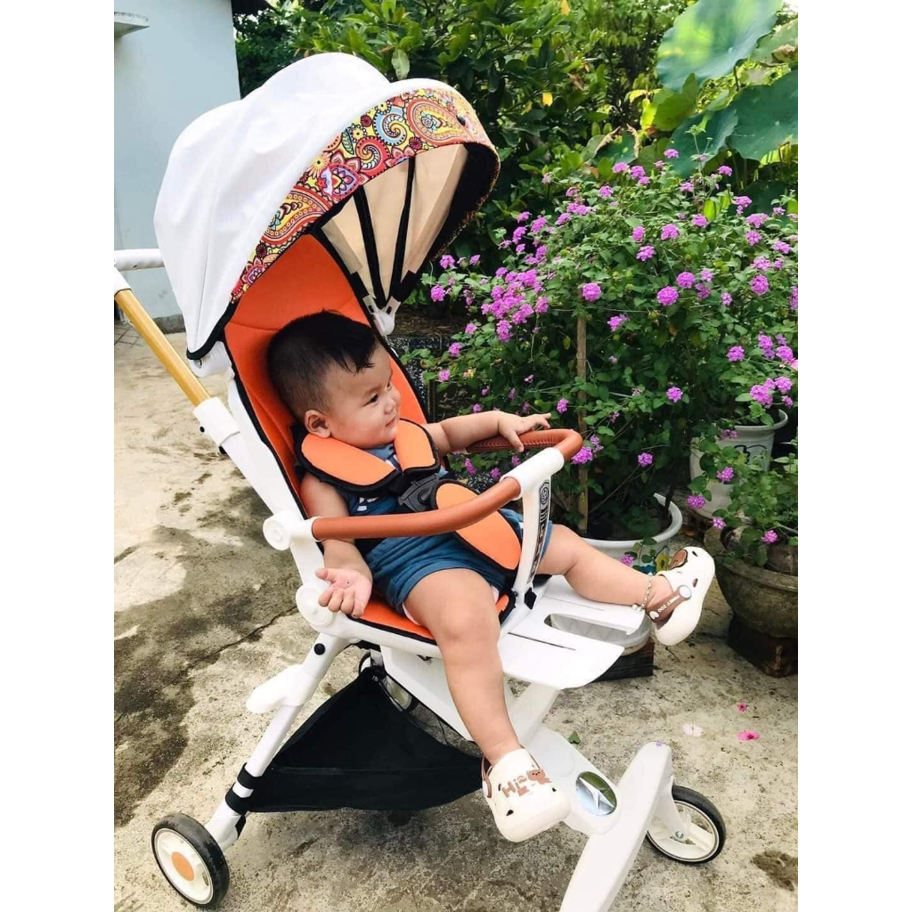 Xe đẩy đảo chiều gấp gọn S600 cao cấp cho bé sơ sinh   mẫu mới nhất 2024