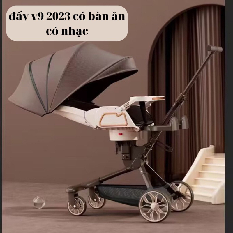 Xe đẩy V9 cao cấp mẫu mới nhất 2023 - 2024