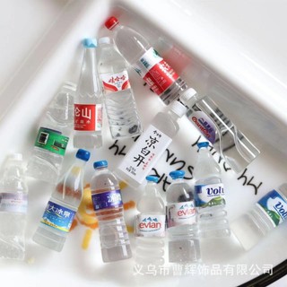 ( không keo ) sét 10 Charm mô hình chai nước dùng để trang trí