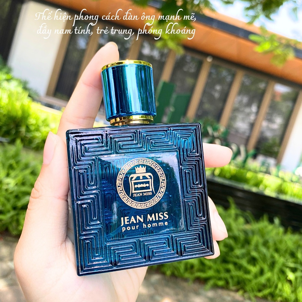 Nước Hoa Nam Cao Cấp Thơm Lâu 4h JEAN MISS 50ml Hương Thơm Tươi Mát Giúp Bạn Tự Tin Hơn Quyến Rũ Hơn
