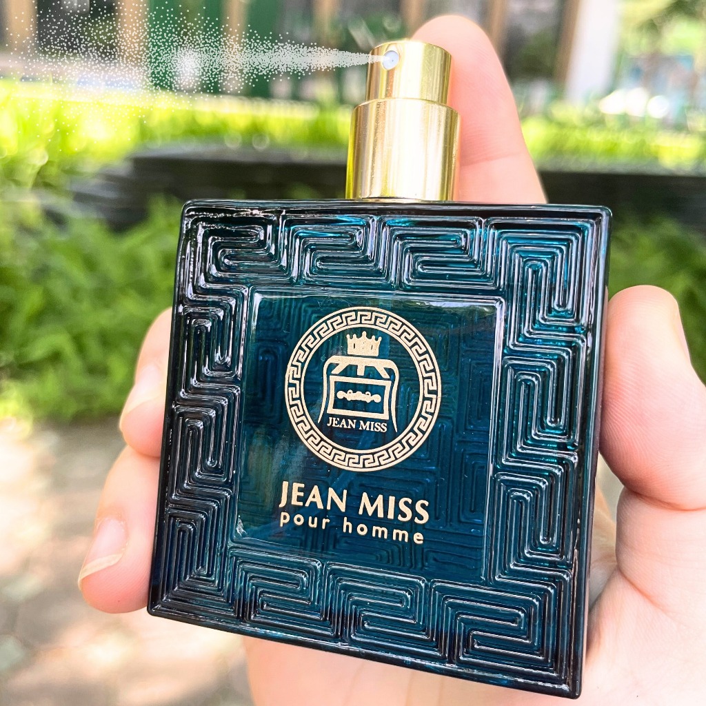 Nước Hoa Nam Cao Cấp Thơm Lâu 4h JEAN MISS 50ml Hương Thơm Tươi Mát Giúp Bạn Tự Tin Hơn Quyến Rũ Hơn