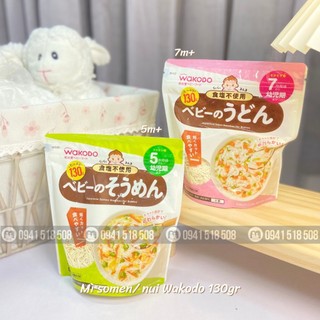 BÚN KHÔ VÀ NUI DINH DƯỠNG WAKADO CHO BÉ ĂN DẶM