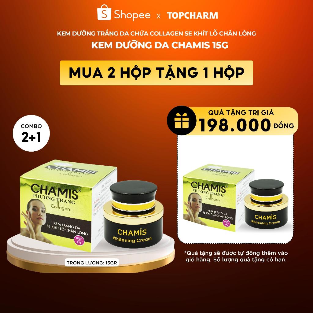 Kem Dưỡng Trắng Da COLLAGEN CHAMIS  - Giúp Làm Mịn Da, Se Khít Lỗ Chân Lông