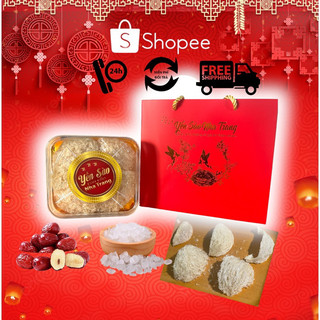 Tổ yến sào Khánh Hoà ⚡ SIÊU BỔ DƯỠNG ⚡ 25 gr (3-4 tổ) Yến tổ tinh chế nguyên chất nhiều loại dùng thử
