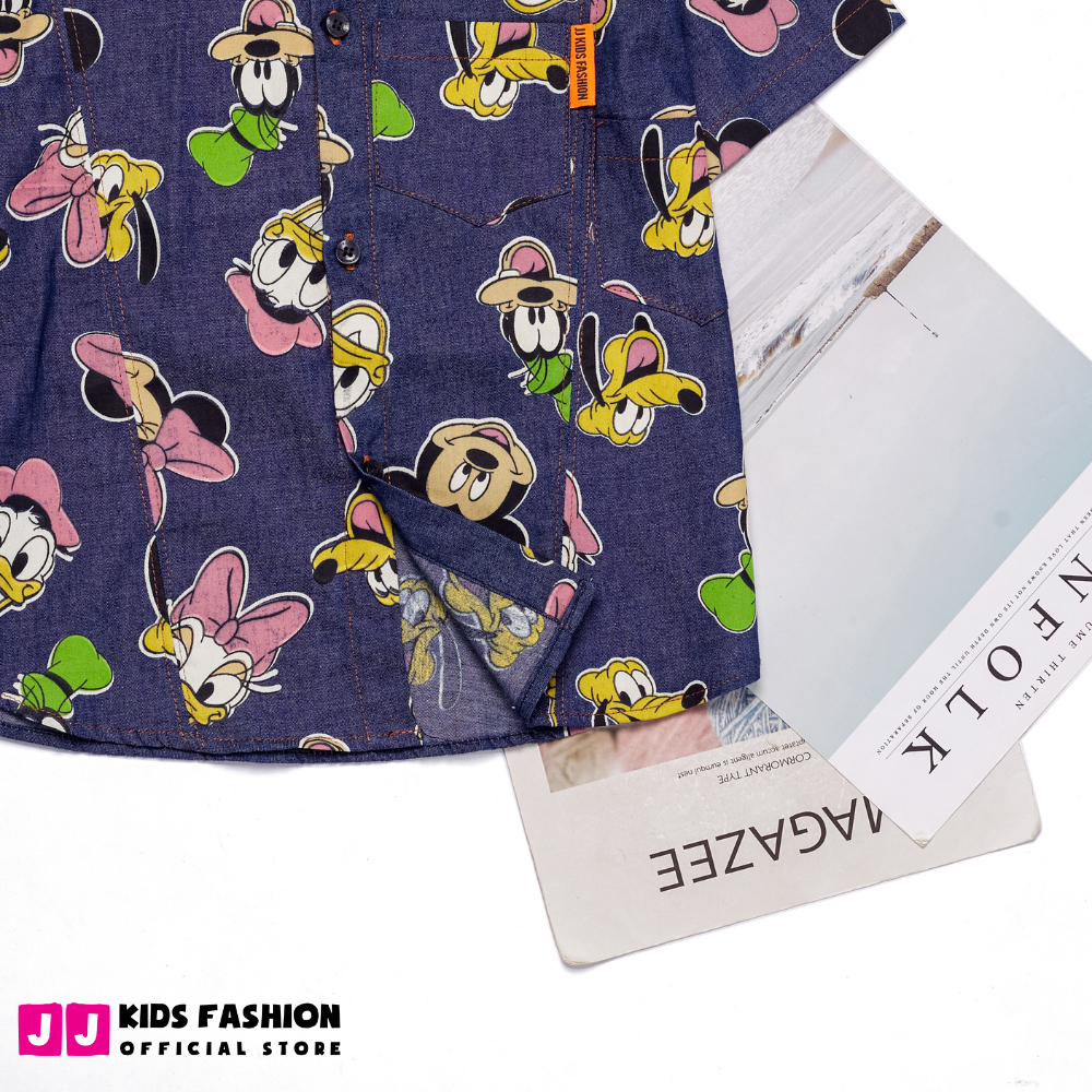 Áo sơ mi cộc tay cho bé trai hàng cao cấp phong cách thời trang Hàn Quốc | JJ Kids Store