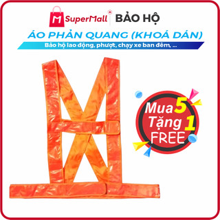 Áo dây phản quang chữ A – Nhựa khóa dán cao cấp – Made in Viet Nam | Áo bảo hộ phản quang