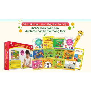 Sách Bút Chấm Đọc Học Tiếng Anh Tân Việt - 2 phiên bản lựa chọn
