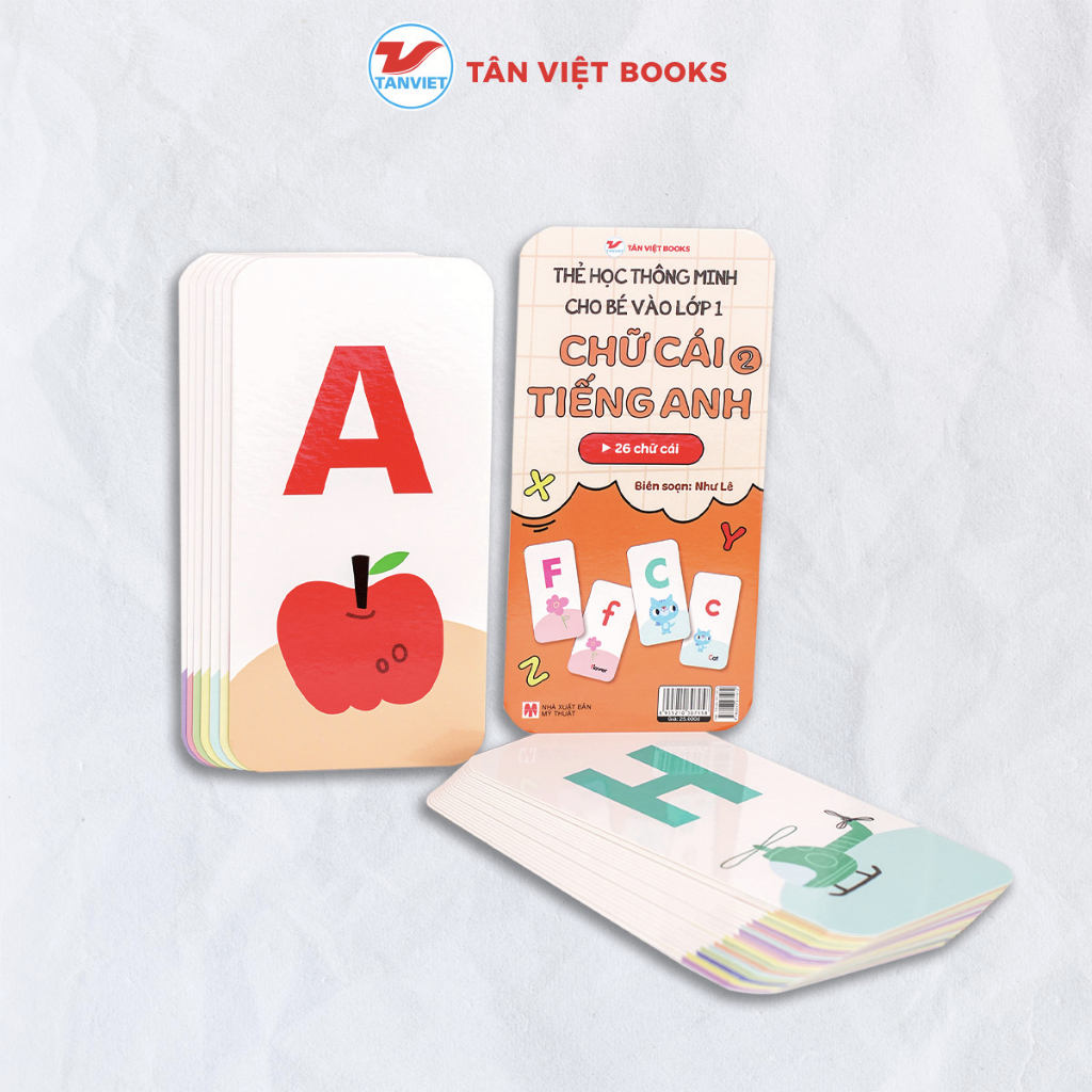 Bộ thẻ học thông minh Cho bé vào lớp 1