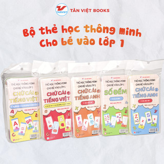 Bộ thẻ học thông minh Cho bé vào lớp 1