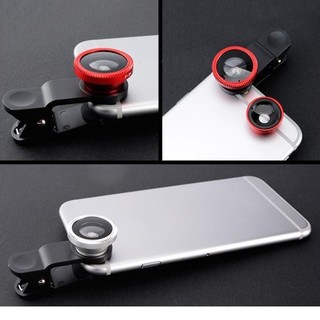 Ống Len Camera 001, Ống kính Macro góc rộng 2 trong 1 thông dụng kèm theo kẹp dành cho điện thoại
