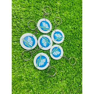 Móc khoá in logo theo yêu cầu, In logo công ty, quà tặng học đường, phụ kiện treo xe, Balo ❤️