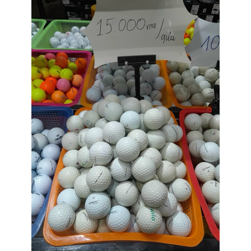 Bóng golf  BridgeStone & Titleist pro v1 new 98%, 90%, 80%