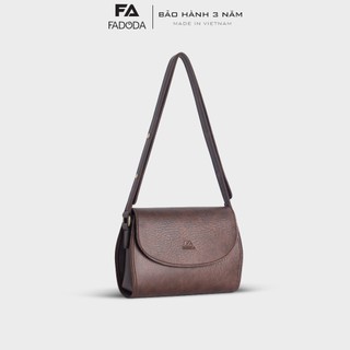 Túi đeo chéo nữ nắp gập dáng bầu Fadoda FN21