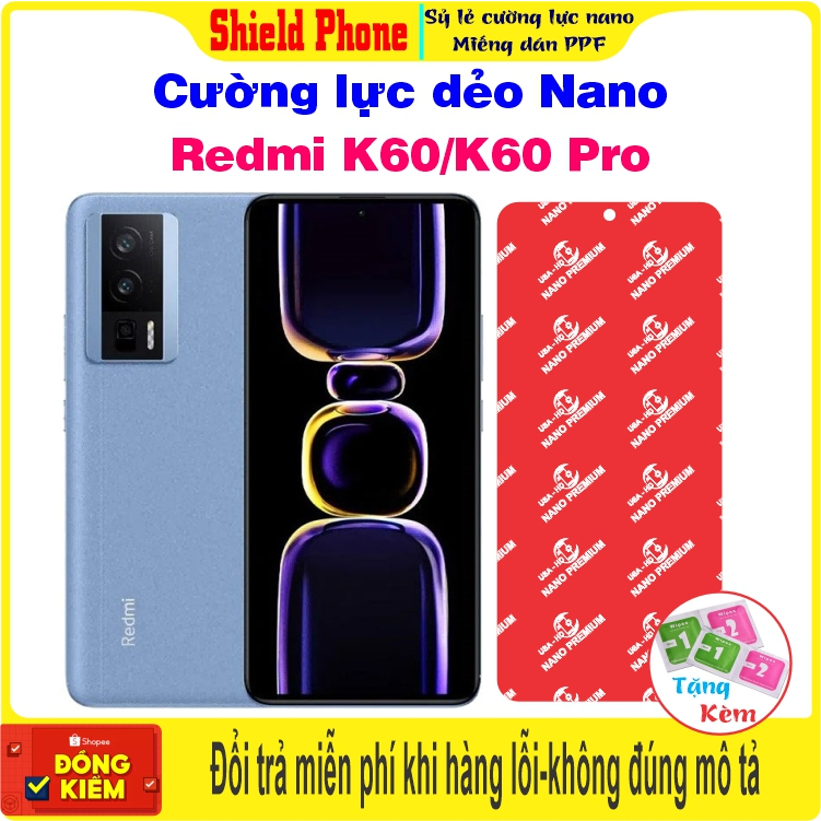 Cường lực dẻo bảo vệ màn hình điện thoại Redmi K60/K60 pro