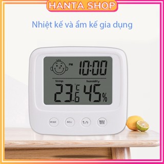 Nhiệt ẩm kế điện tử đo nhiệt độ, độ ẩm phòng có đèn ban đêm