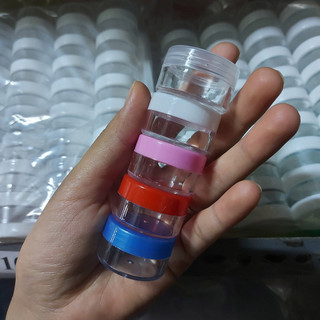 Hủ chiết mỹ phẩm 5g và 10g - Hũ nhựa đựng kem face du lịch.