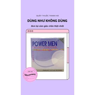 Bao cao su powermen superthin 3c