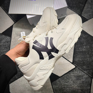 Giày mlb ny đen nam nữ, giày sneaker mlb ny bản trung s.cấp full box bill