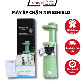 Máy Ép Chậm Mini Nineshield Chính Hãng Siêu Bền, Ép Rau Củ Kiệt Bã, Dễ Dàng Vệ Sinh, Bảo Toàn Dinh Dưỡng