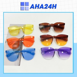 Kính mát nữ thời trang cao cấp form oval 💖FREESHIP💖 mắt kính râm nam nữ sành điệu giá rẻ Ah1422