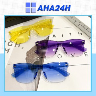 Kính mát nữ thời trang cao cấp form vuông nam nữ sành điệu hot trend AH1442