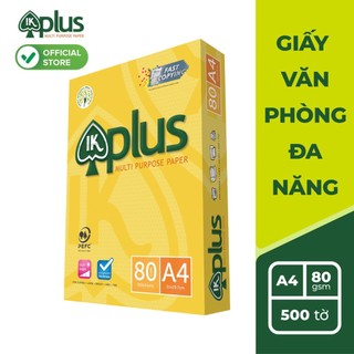 1 ream giấy a4 80 gsm ik plus-02 - hàng nhập khẩu indonesia