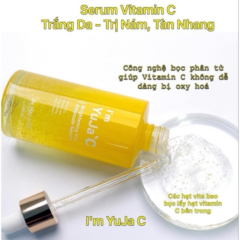 Serum dưỡng trắng da Vitamin C I'm Juja 100ml