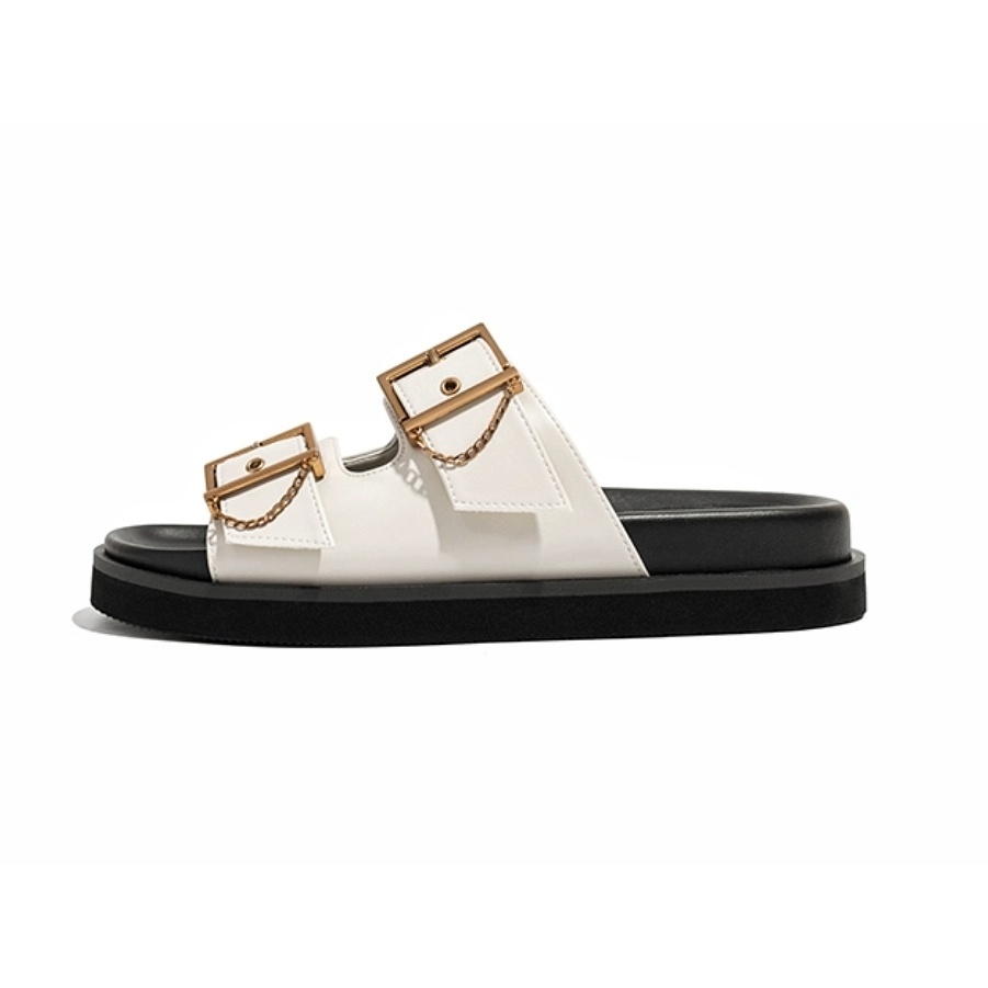 Dép nữ quai ngang đế cao SL-CK21 bản fullbox sang chảnh