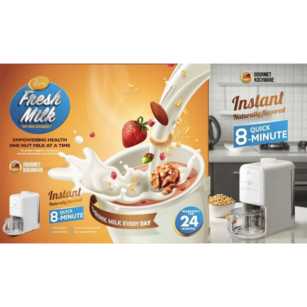 MÁY LÀM SỮA HẠT LUCY 1200W