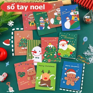 Sổ tay giáng sinh nole, christmas - sổ tay quà tặng cho bé.