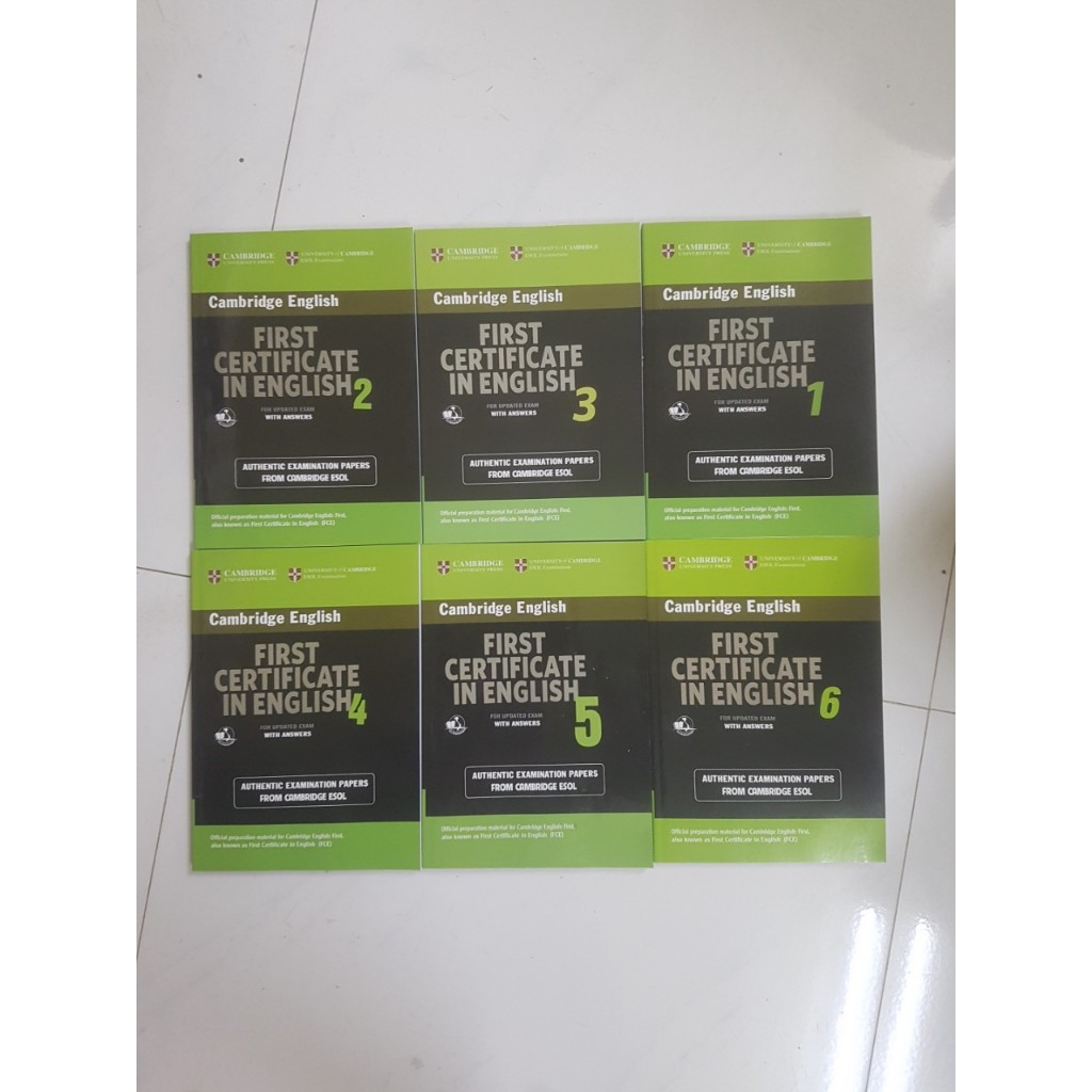 First Certificate In English Test 1 đến 6